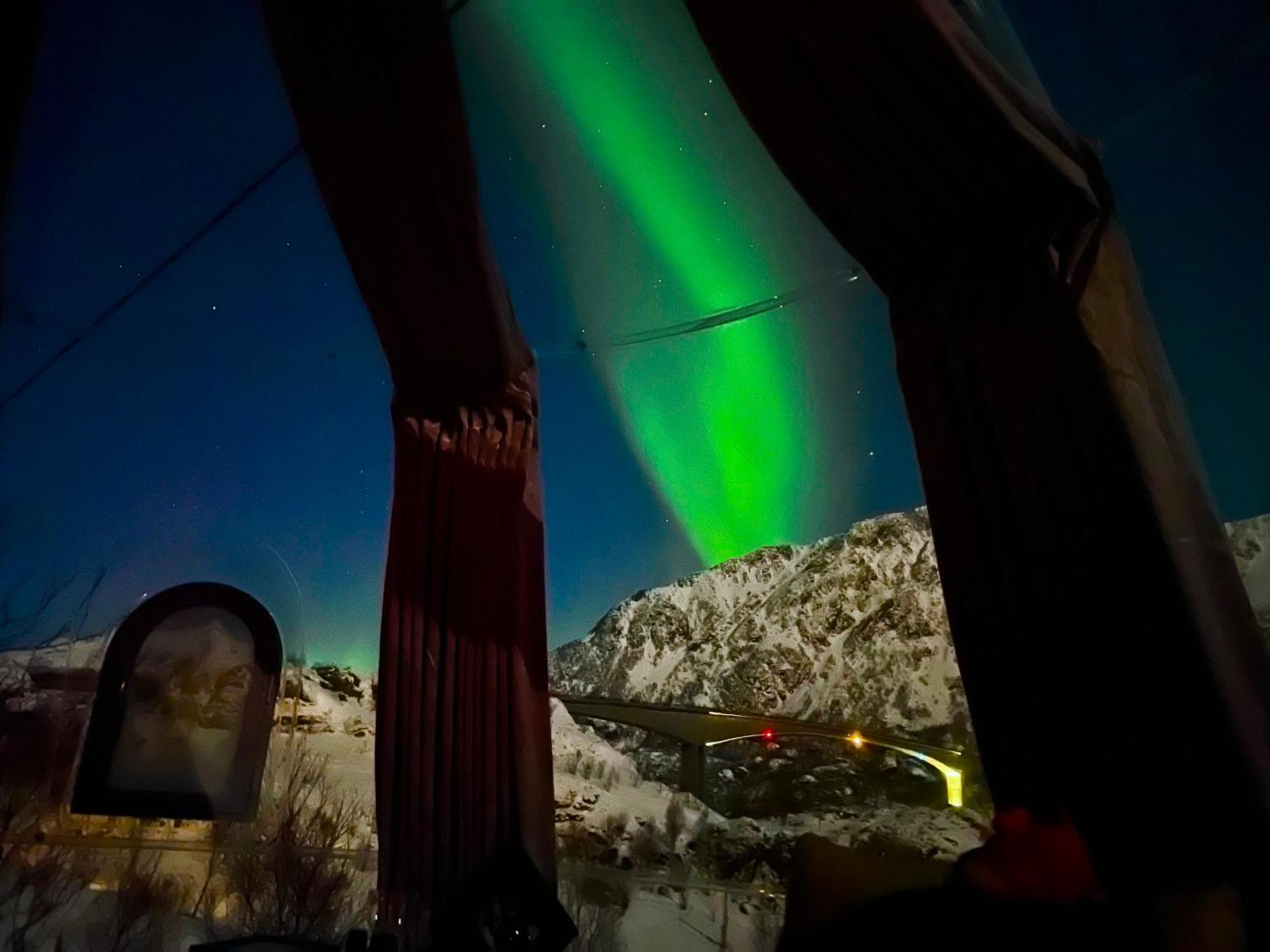 Lofoten Glampingdome Myrland المظهر الخارجي الصورة
