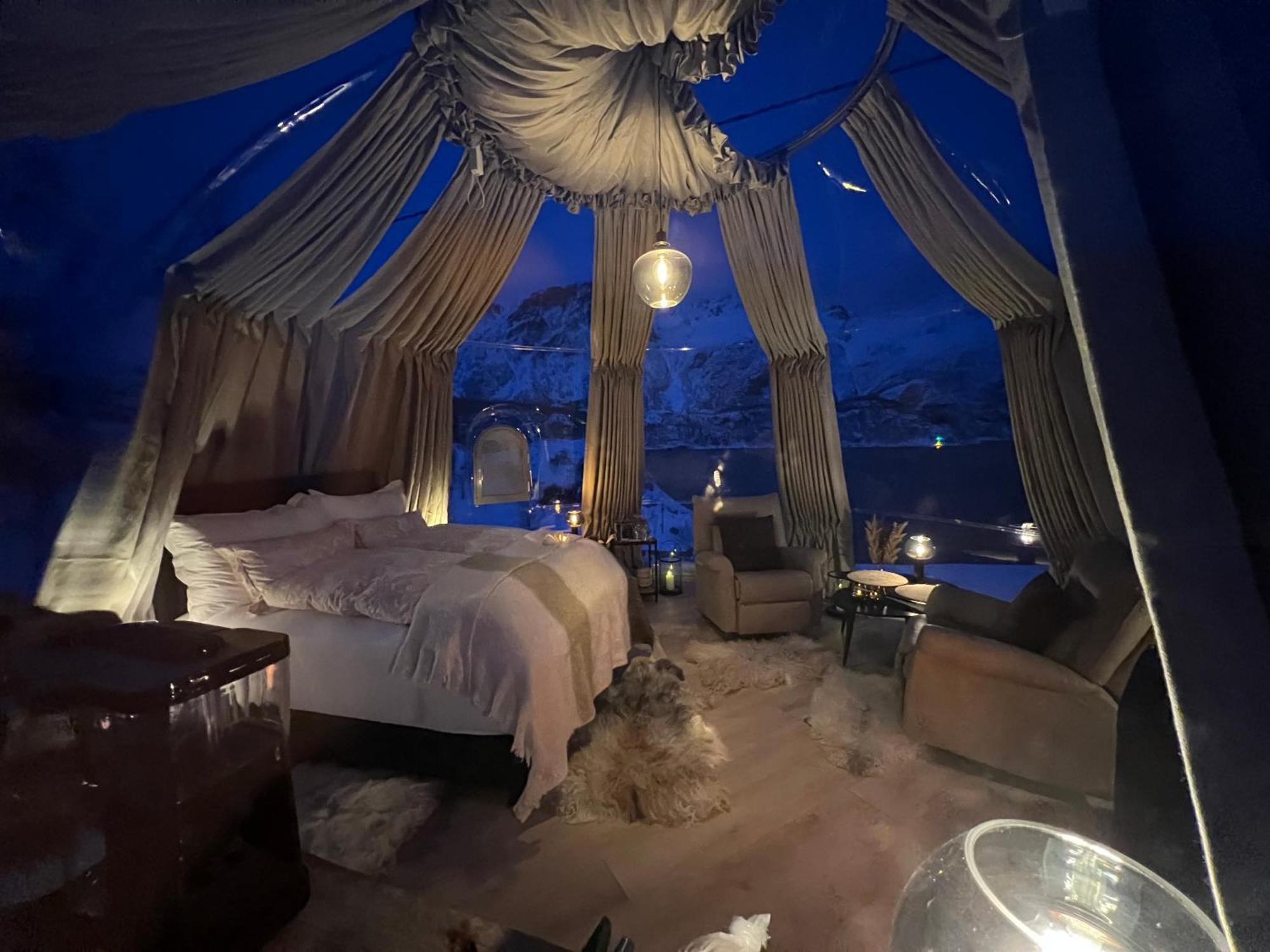 Lofoten Glampingdome Myrland المظهر الخارجي الصورة